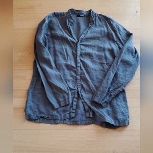 Oversized 100% Linen Tunic